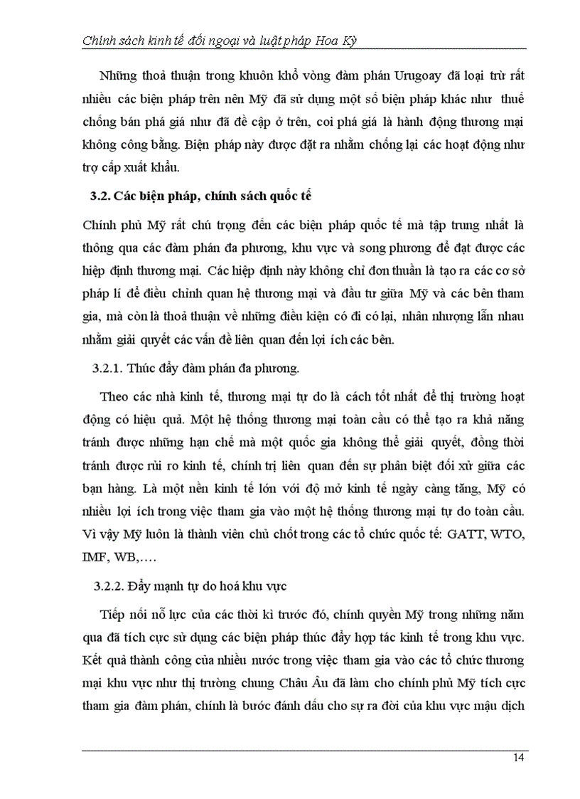 image for page Chính sách kinh tế đối ngoại và luật pháp Hoa Kỳ