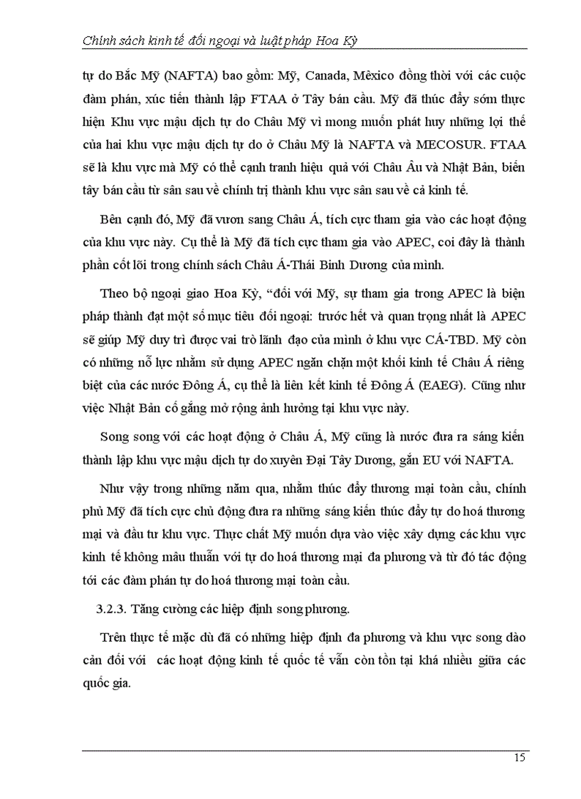 image for page Chính sách kinh tế đối ngoại và luật pháp Hoa Kỳ