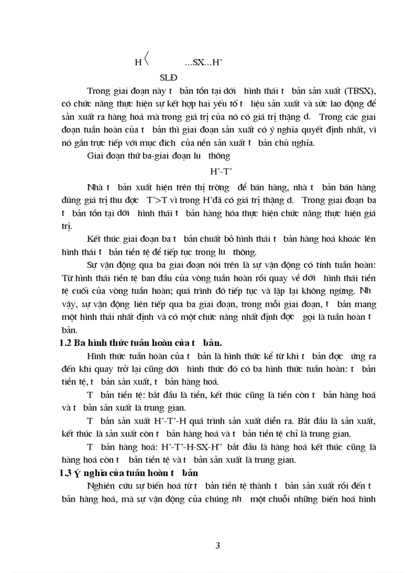 image for page Lý luận tuần hoàn và chu chuyển của tư bản ý nghĩa của việc nghiên cứu lý luận đó trong việc quản lý và nâng cao hiệu quả sử dụng vốn của doanh nghiệp 1