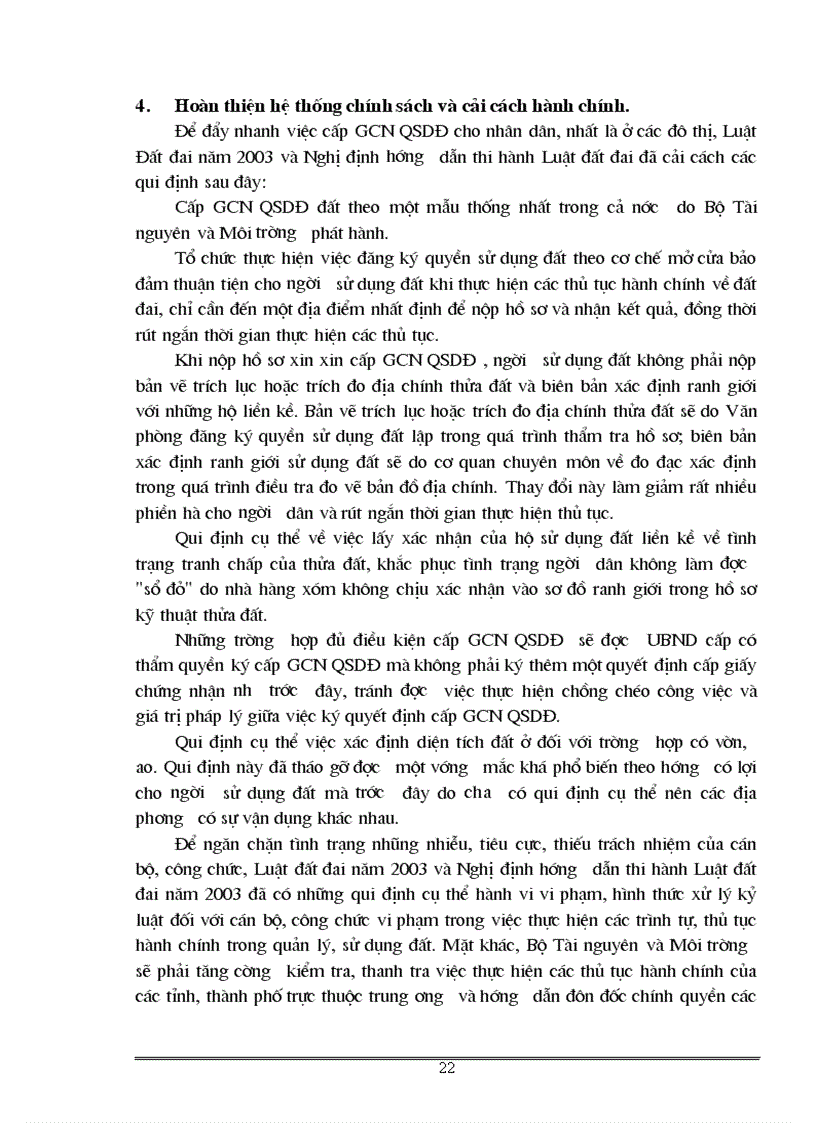 image for page Những nguyên nhân làm chậm tiến độ cấp giấy chứng nhận quyền sử dụng đất đối vối đất ở 1