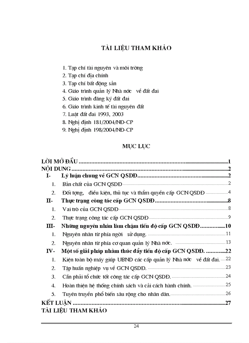 image for page Những nguyên nhân làm chậm tiến độ cấp giấy chứng nhận quyền sử dụng đất đối vối đất ở 1