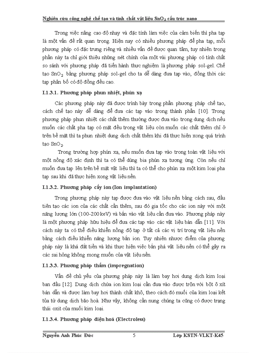 image for page Nghiên cứu công nghệ chế tạo và tính chất vật liệu SnO2 cấu trúc nano