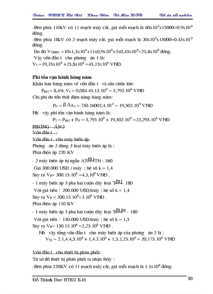 image for page Thiết kế phần điện trong nhà máy nhiệt điện