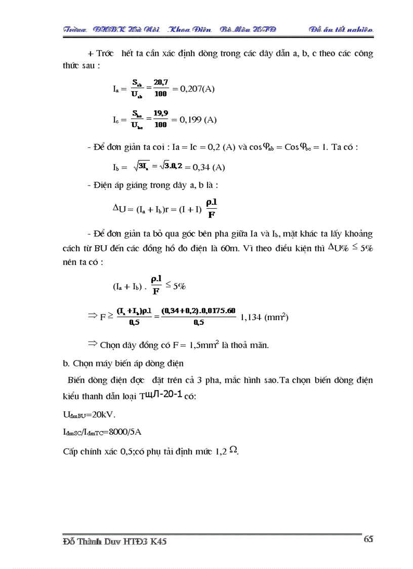 image for page Thiết kế phần điện trong nhà máy nhiệt điện