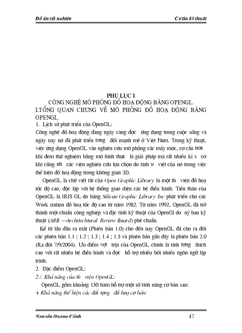 image for page Chương trình tính toán động học ngược và mô phỏng Robot song song sáu bậc tự do bằng phần mềm ứng dụng OpenGL có sự hỗ trợ của CAD 3D