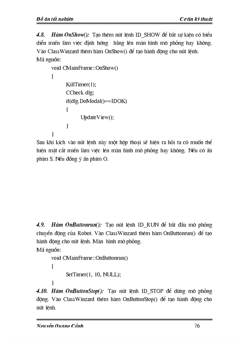 image for page Chương trình tính toán động học ngược và mô phỏng Robot song song sáu bậc tự do bằng phần mềm ứng dụng OpenGL có sự hỗ trợ của CAD 3D