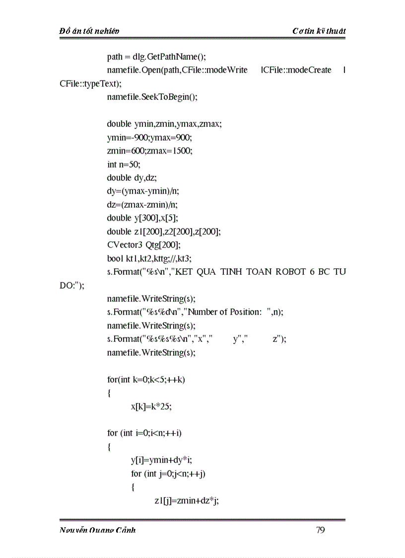image for page Chương trình tính toán động học ngược và mô phỏng Robot song song sáu bậc tự do bằng phần mềm ứng dụng OpenGL có sự hỗ trợ của CAD 3D