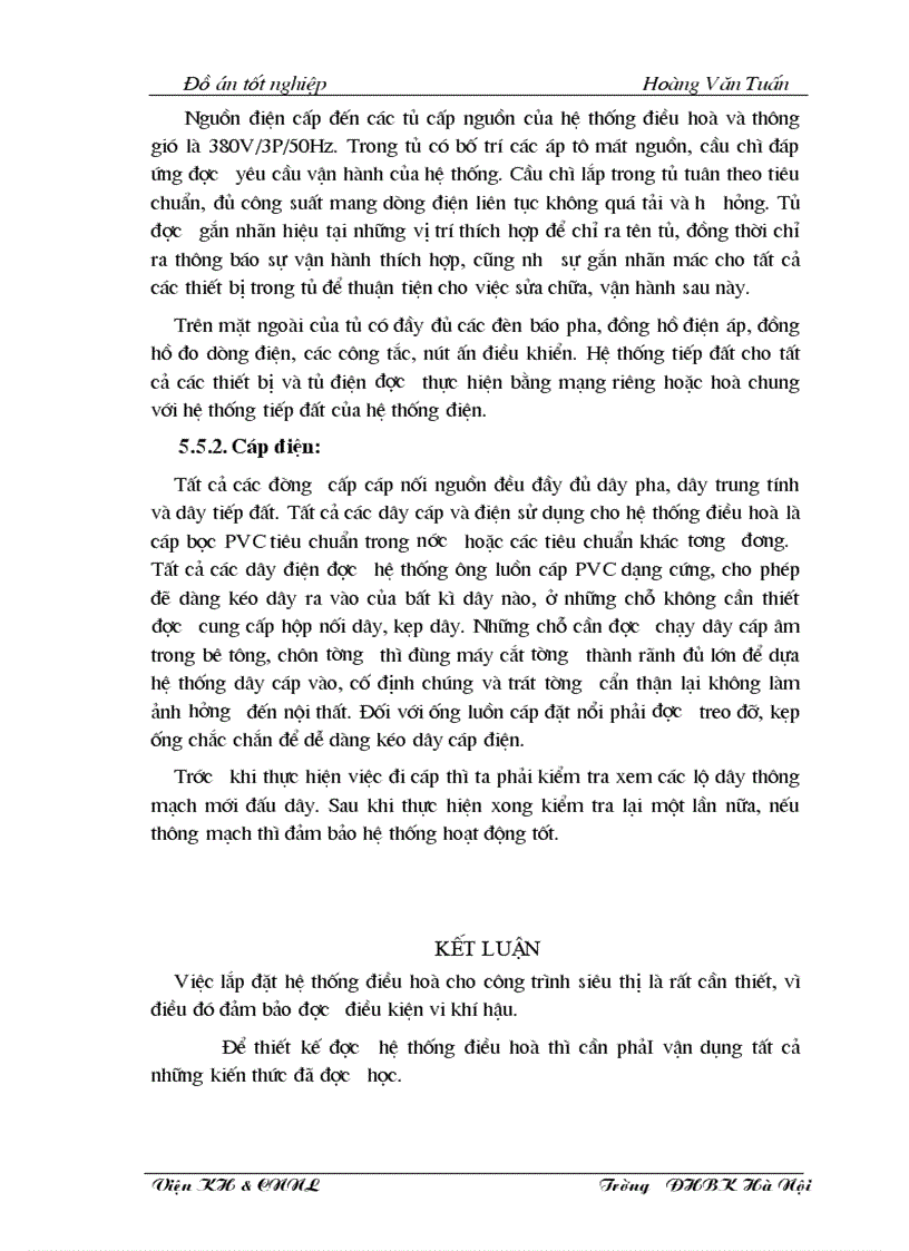 image for page Tính toán thiết kế hệ thống phân phối và vận chuyển không khí trong máy điều hòa