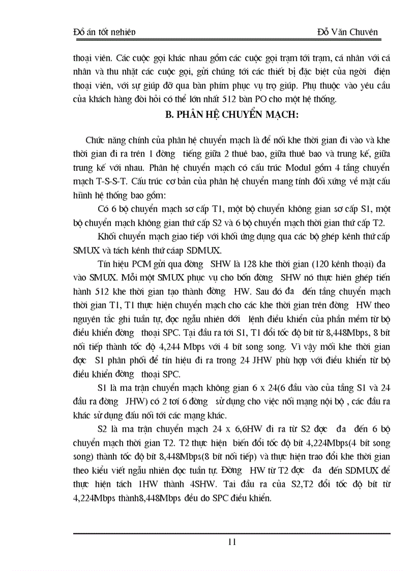 image for page Hệ thống chuyển mạch số NEAX 61E