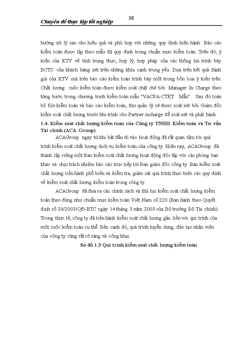 image for page Hoàn thiện kiểm toán khoản mục doanh thu bán hàng và cung cấp dịch vụ trong quy trình kiểm toán BCTC do Công ty TNHH Kiểm toán và tư vấn tài chính ACA GROUP thực hiện