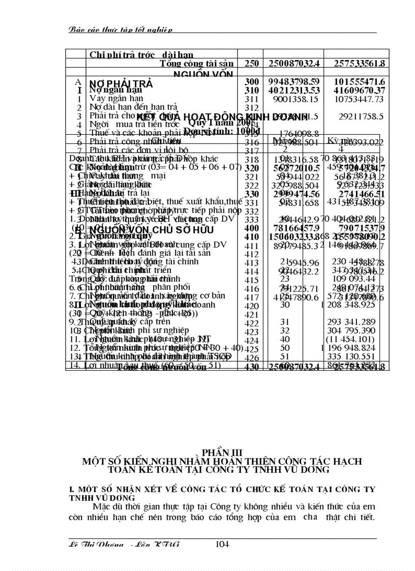 image for page Báo cáo thực tập tổng hợp Thực Trạng Tổ Chức Kế Toán Trong Một Kỳ Của DoanhNghiệp