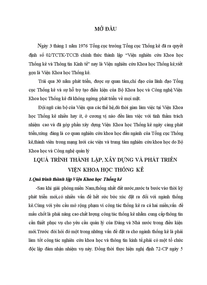 image for page Thực trạng nguyên nhân kết quả mà viện khoa học thống kê đạt được trong những năm qua