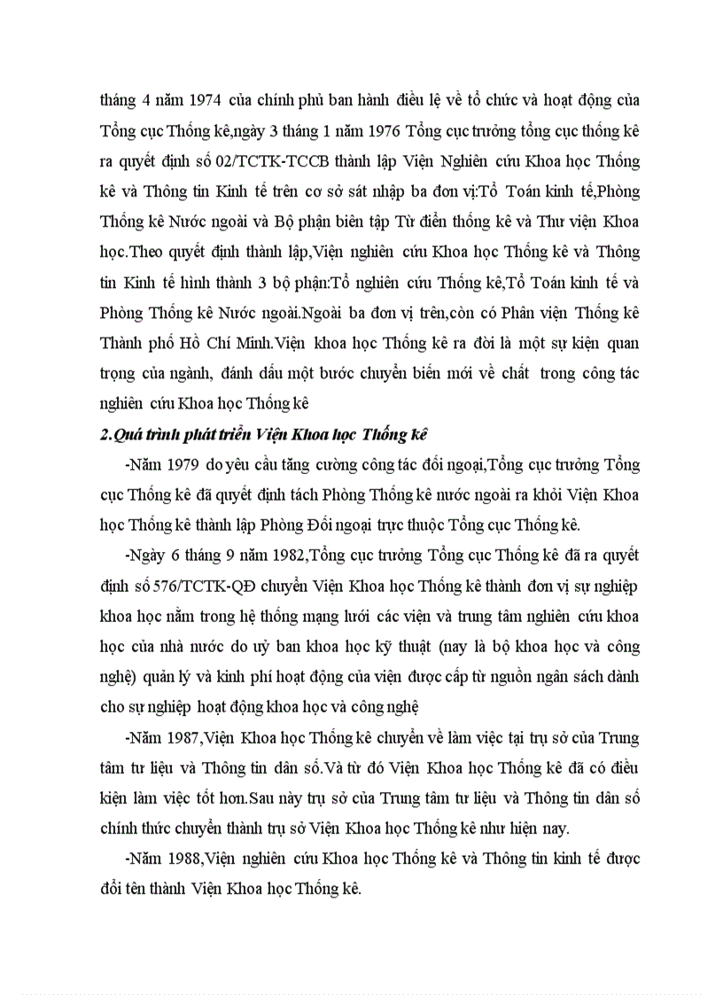 image for page Thực trạng nguyên nhân kết quả mà viện khoa học thống kê đạt được trong những năm qua