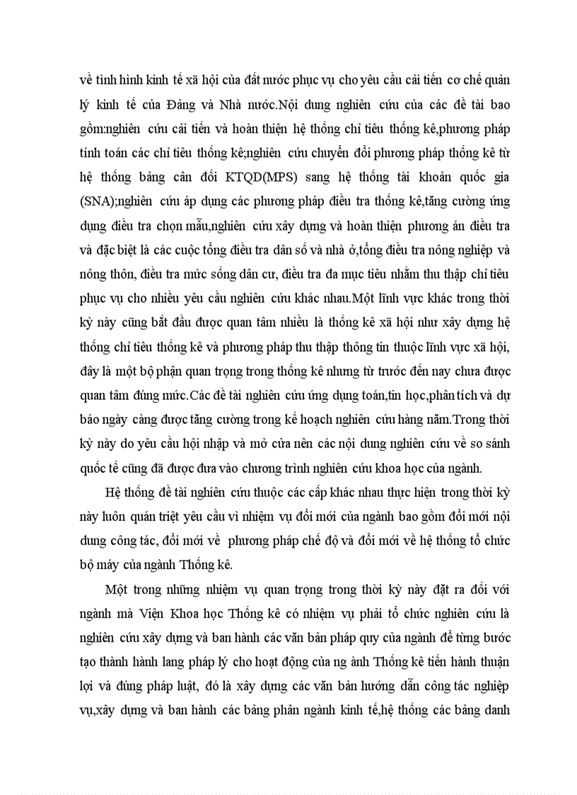 image for page Thực trạng nguyên nhân kết quả mà viện khoa học thống kê đạt được trong những năm qua