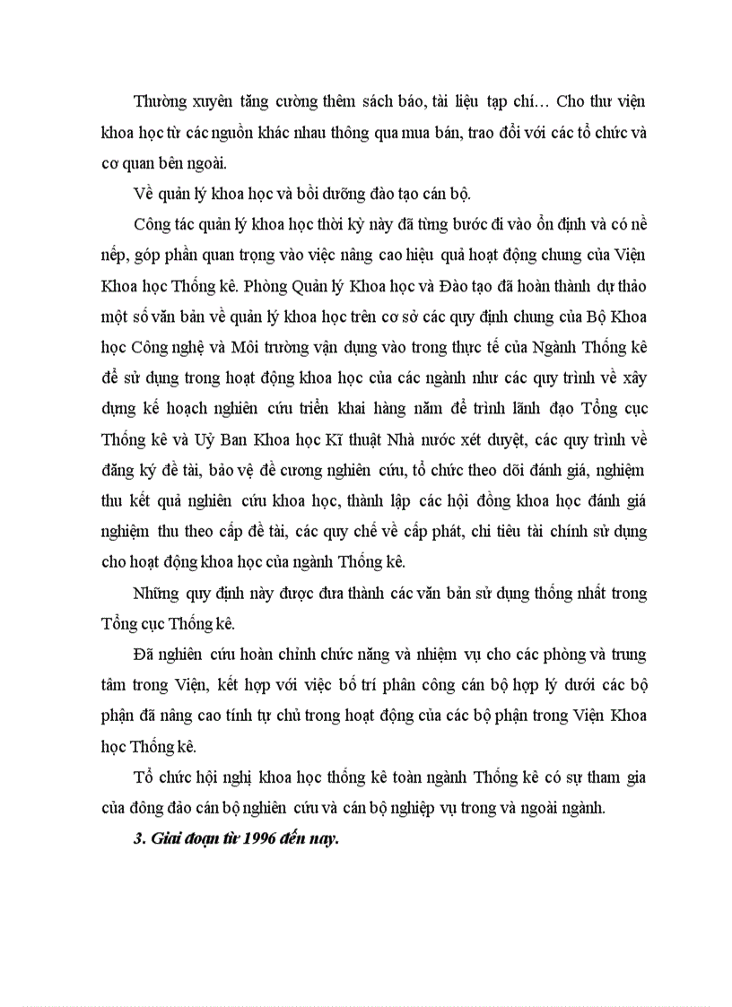 image for page Thực trạng nguyên nhân kết quả mà viện khoa học thống kê đạt được trong những năm qua