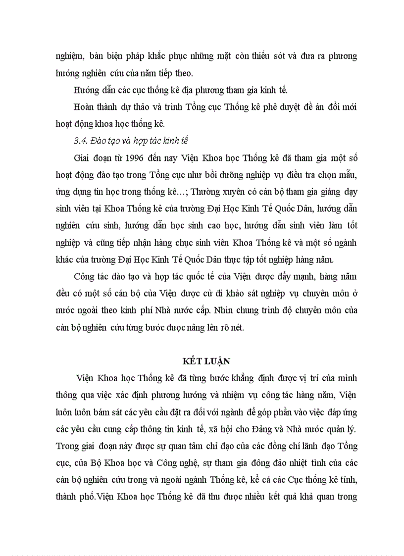 image for page Thực trạng nguyên nhân kết quả mà viện khoa học thống kê đạt được trong những năm qua