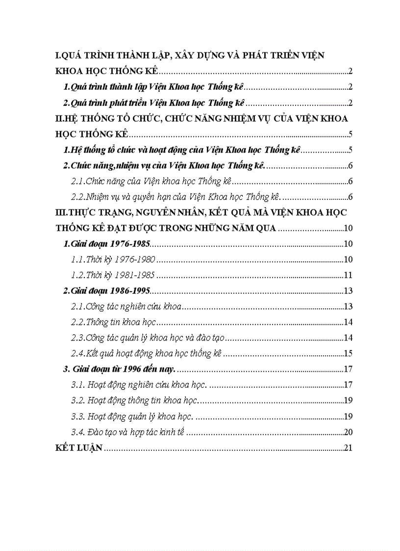 image for page Thực trạng nguyên nhân kết quả mà viện khoa học thống kê đạt được trong những năm qua