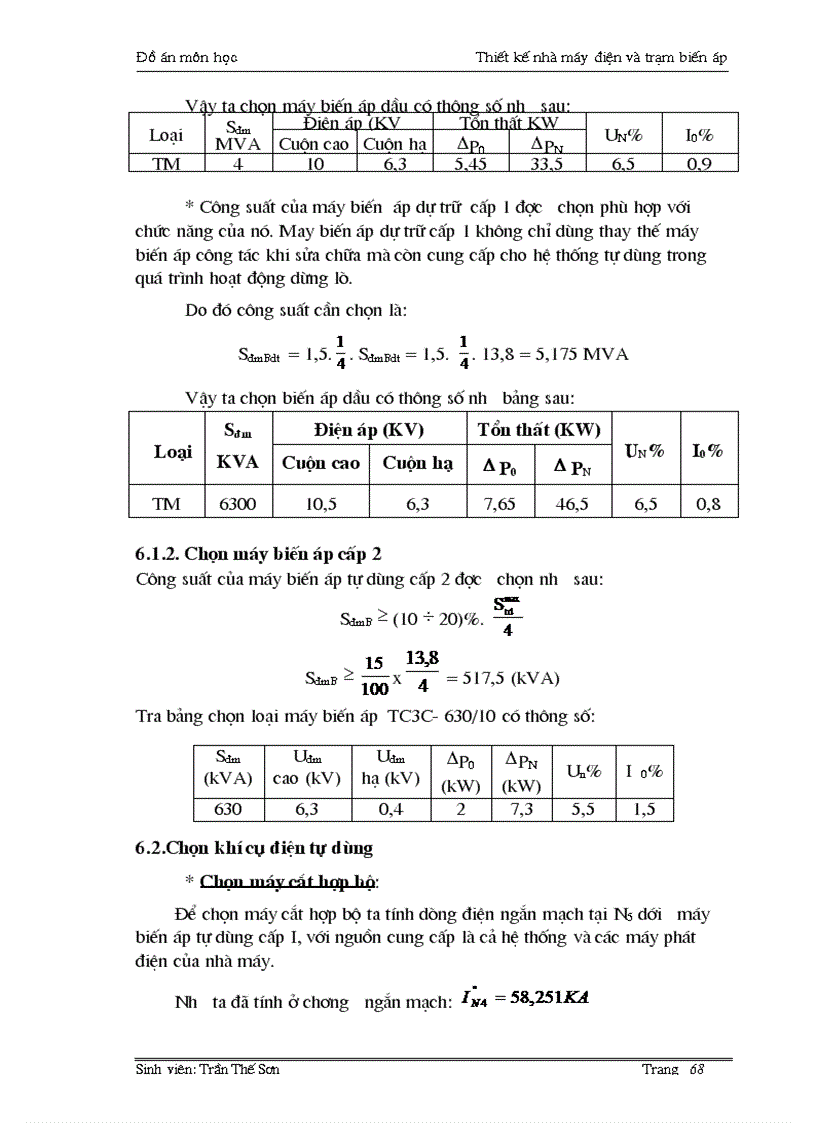 image for page Thiết kế nhà máy điện và trạm biến áp