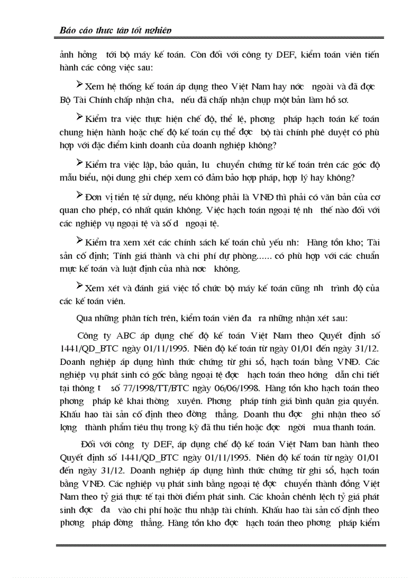 image for page Trình tự kiểm toán Vốn bằng tiền trong kiểm toán BCTC thực hiện tại công ty kiểm toán APEC 1