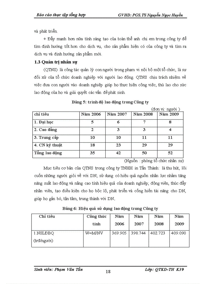 image for page Một số Giải pháp nhằm nâng cao hiệu quả nguồn nhân lực tại Công ty TNHH In Tấn Thành