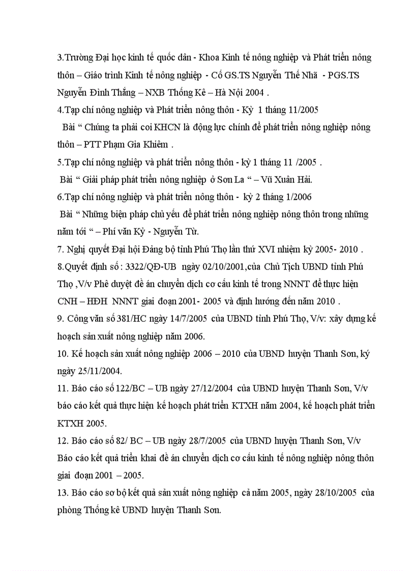 image for page Thực trạng và một số chính sách phát triển kinh tế nông nghiệp nông thôn huyện Thanh Sơn tỉnh Phú Thọ giai đoạn 2006 2010