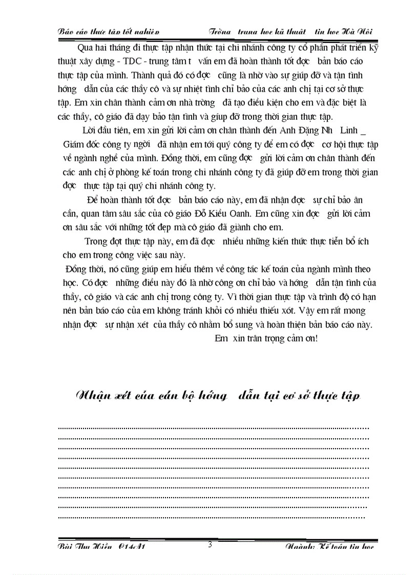 image for page Thực trạng của kế toán tiền lương và các khoản trích theo lương tại Chi nhánh Công ty Cổ phần Phát triển Kỹ Thuật Xây Dựng TDC Trung tâm tư vấn