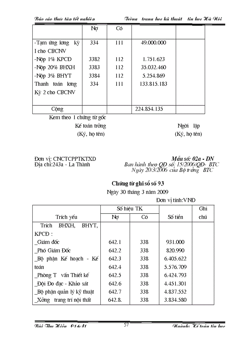 image for page Thực trạng của kế toán tiền lương và các khoản trích theo lương tại Chi nhánh Công ty Cổ phần Phát triển Kỹ Thuật Xây Dựng TDC Trung tâm tư vấn