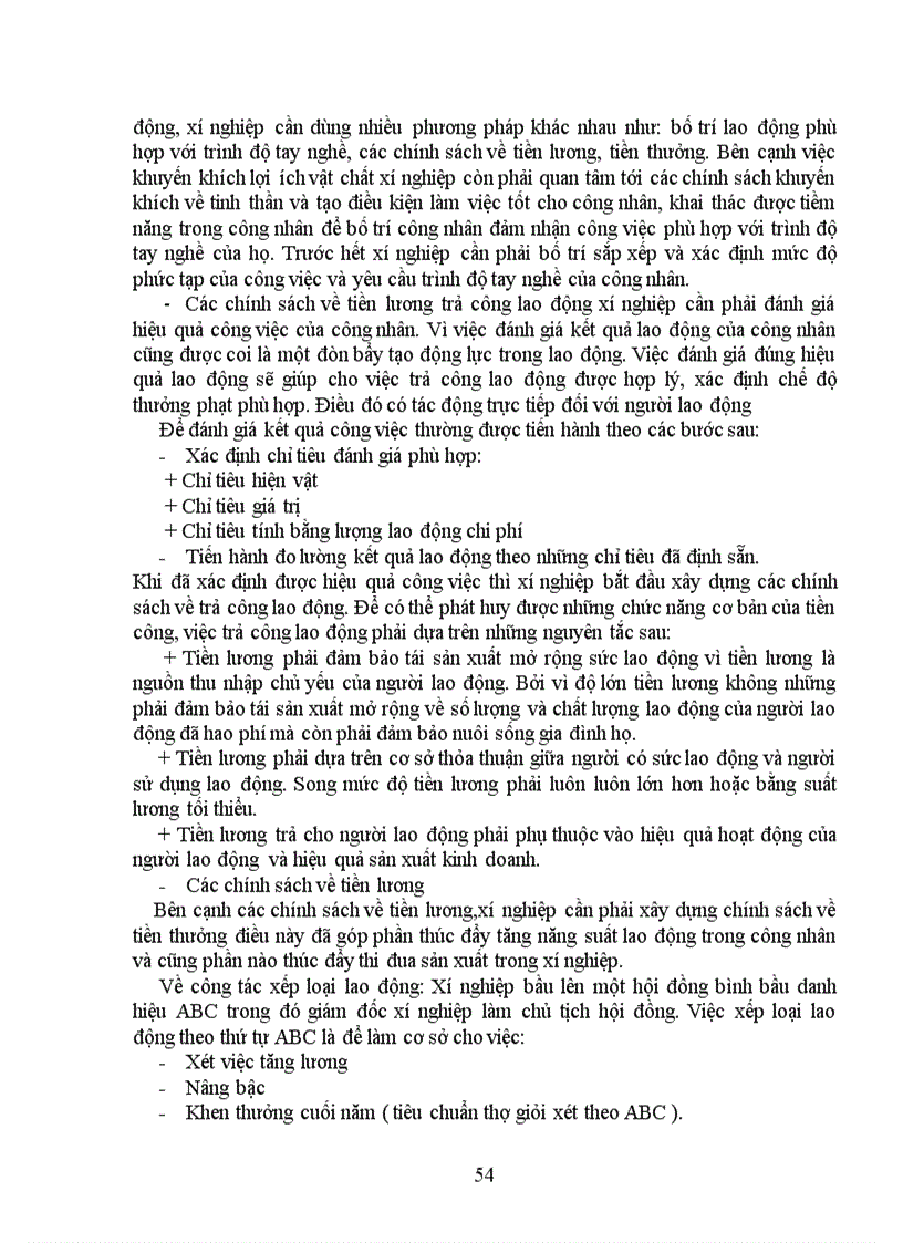 image for page Công tác bảo hộ lao động đối với người lao động ở xí nghiệp Môi trường Đô thị huyện Thanh Trì