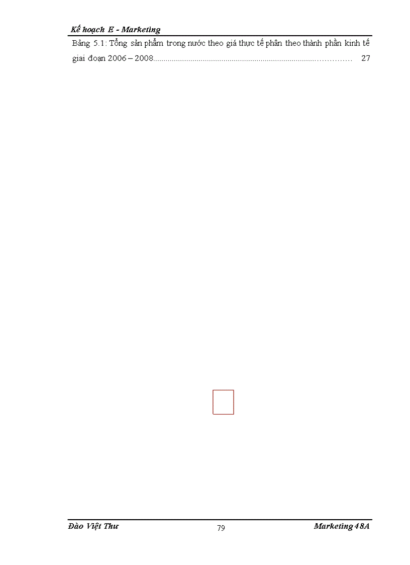 image for page Kế hoạch Internet Marketing E Marketing cho Công ty Cổ phần thương mại dịch vụ quảng cáo TMDVQC ATA tại khu vực miền Bắc từ 6 2010 đến 6 201