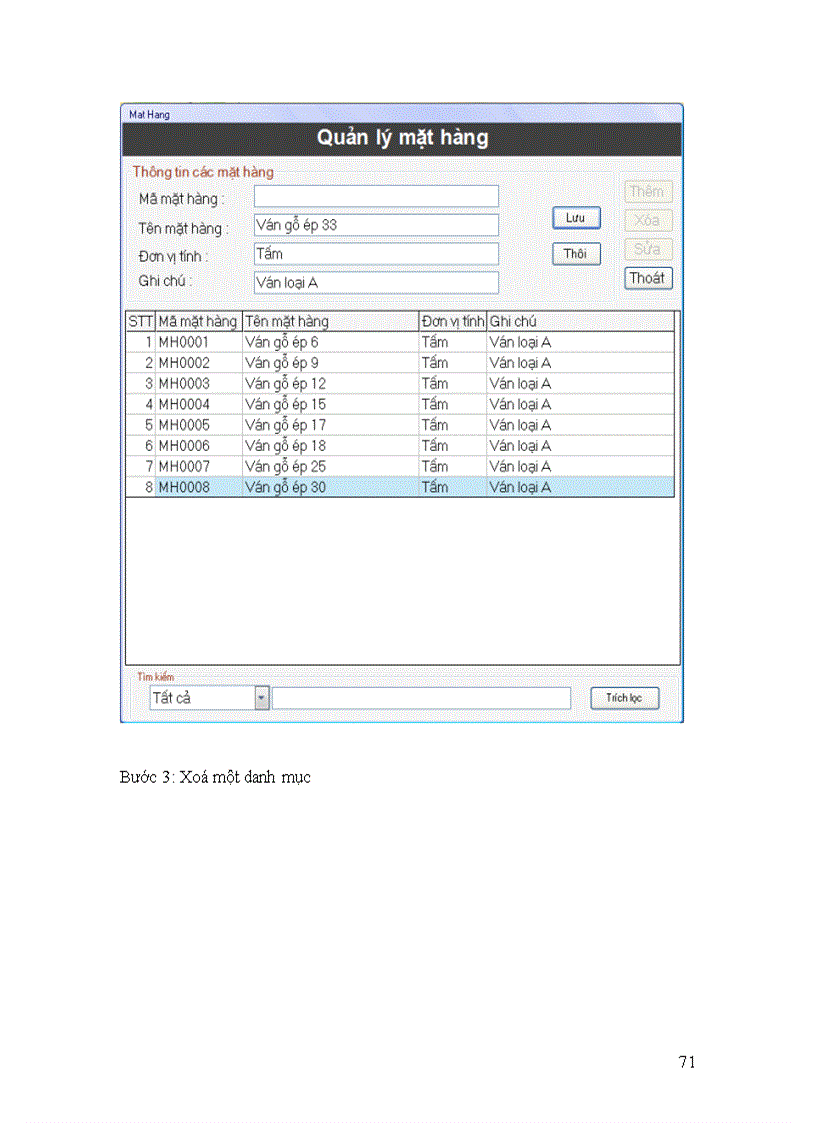 image for page Xây dựng phần mềm quản lý kho gỗ của chi nhánh công ty ván gỗ ép MDF Gia Lai