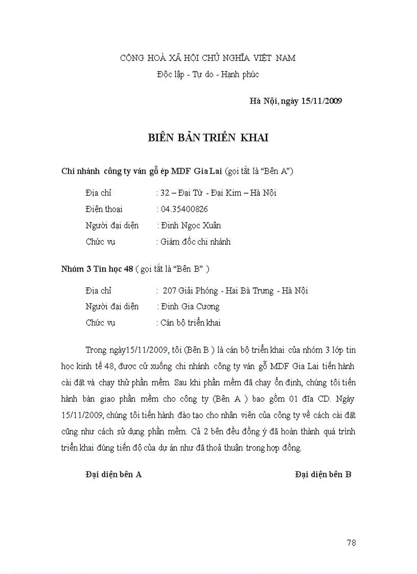 image for page Xây dựng phần mềm quản lý kho gỗ của chi nhánh công ty ván gỗ ép MDF Gia Lai