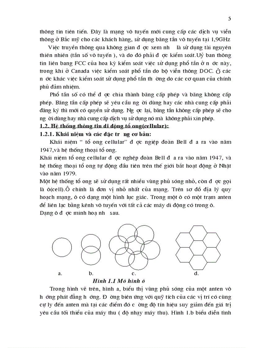Các vấn đề cơ bản của hệ thống di động CDMA 1
