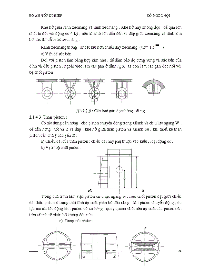 image for page Kết cấu nhóm piston