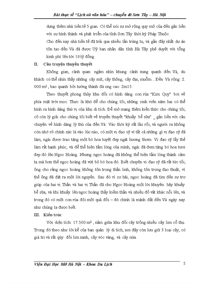 image for page Giá trị lịch sử văn hóa của những di tích mà em đã đi trong đợt đi thực tế gồm giá trị lịch sử văn hóa du lịch kiến trúc mỹ thuật 1