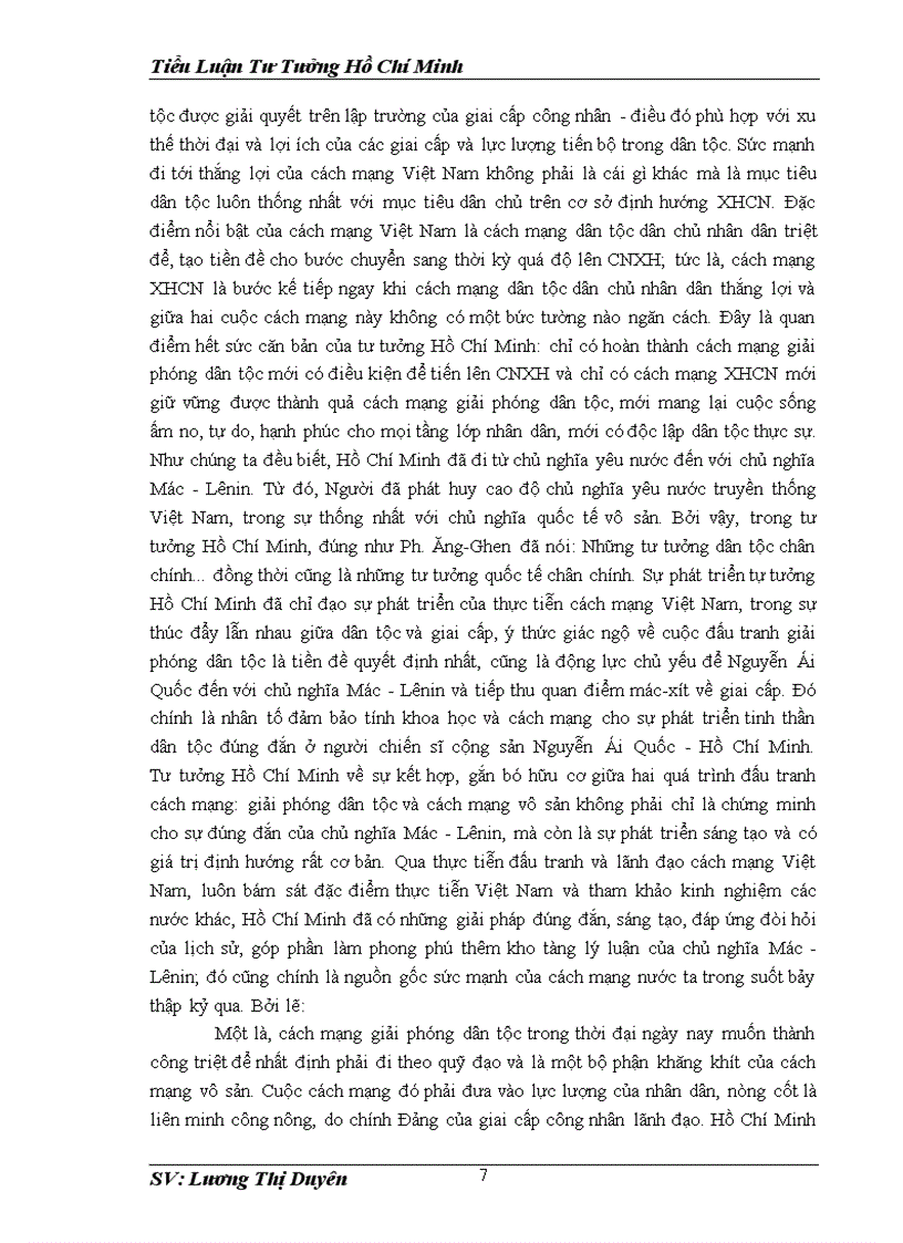 image for page BIện chứng về vấn đề dân tộc và giai cấp trong tư tưởng HỒ CHÍ MINH