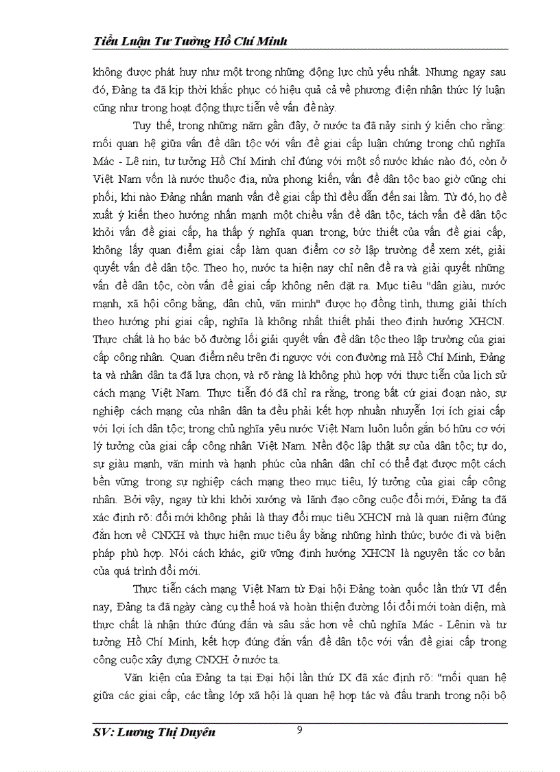 image for page BIện chứng về vấn đề dân tộc và giai cấp trong tư tưởng HỒ CHÍ MINH