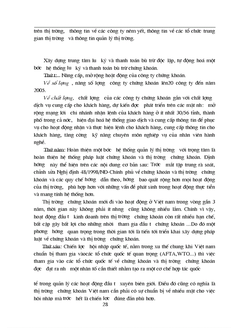 image for page Giải pháp hoàn thiện để tiếp tục phát triển thị trường chứng khoán ở Việt nam