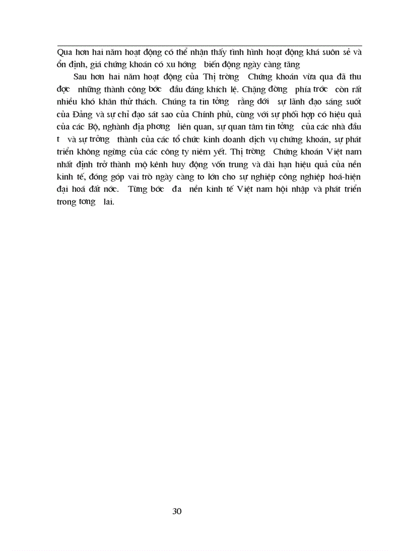 image for page Giải pháp hoàn thiện để tiếp tục phát triển thị trường chứng khoán ở Việt nam