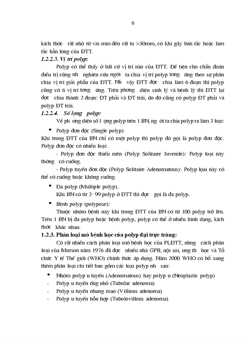 image for page Nhận xét hình ảnh nội soi mô bệnh học và kết quả cắt polyp đại trực tràng bằng nguồn cắt ENDOPLASMA 1