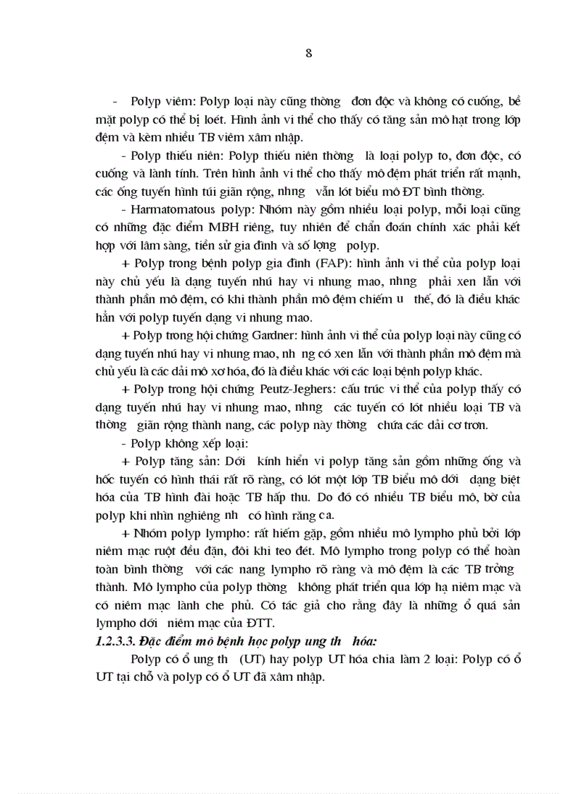 image for page Nhận xét hình ảnh nội soi mô bệnh học và kết quả cắt polyp đại trực tràng bằng nguồn cắt ENDOPLASMA 1