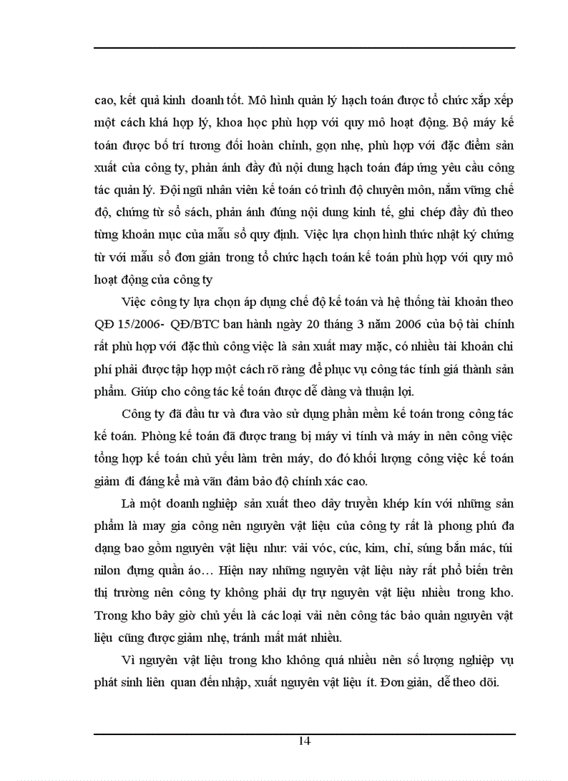 image for page Kế toán nguyên liệu vật liệu và công cụ dụng cụ ở Công ty TNHH Thanh Huyền