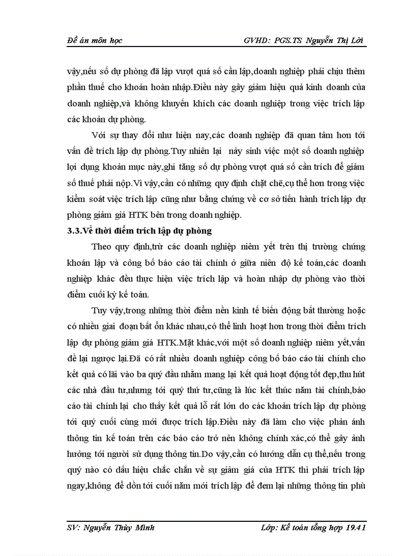 image for page Bàn về kế toán dự phòng giảm giá hàng tồn kho trong doanh nghiệp 1