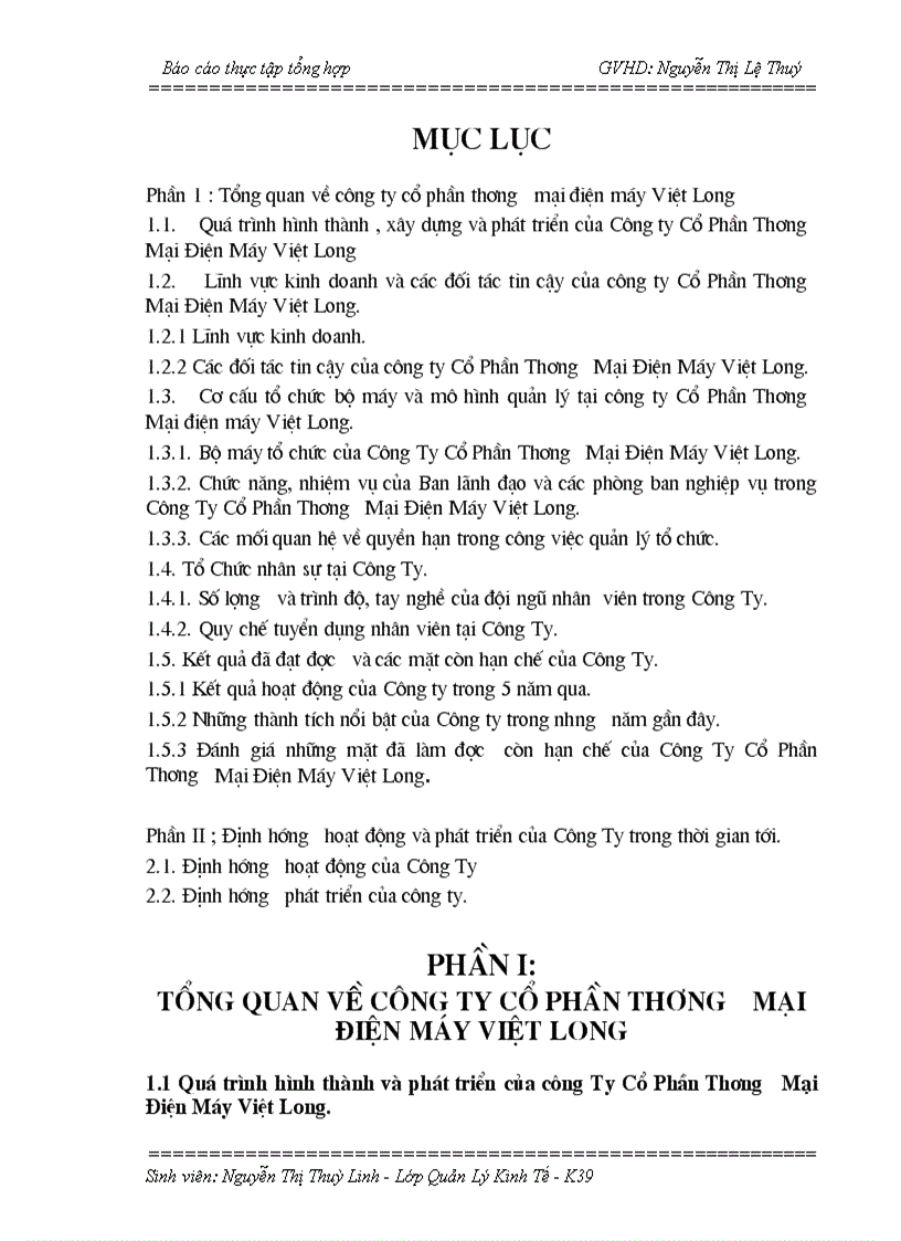 image for page Định hướng hoạt động và phát triển của Công Ty Cổ Phần Thương Mại Điện Máy Việt Long trong thời gian tới