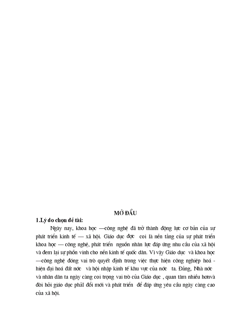 image for page Thực trạng của việc chỉ đạo quá trình dạy học ở trường PTTH Quang Trung Kông chso Gia Lai