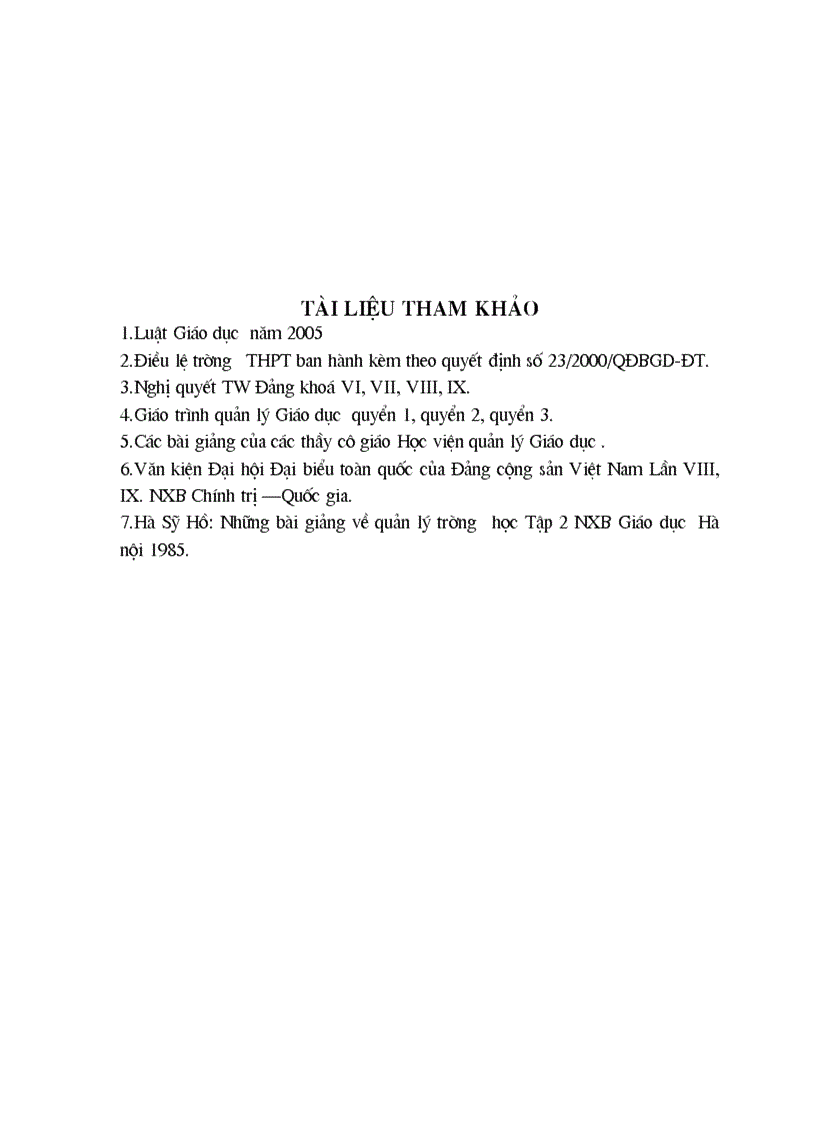 image for page Thực trạng của việc chỉ đạo quá trình dạy học ở trường PTTH Quang Trung Kông chso Gia Lai