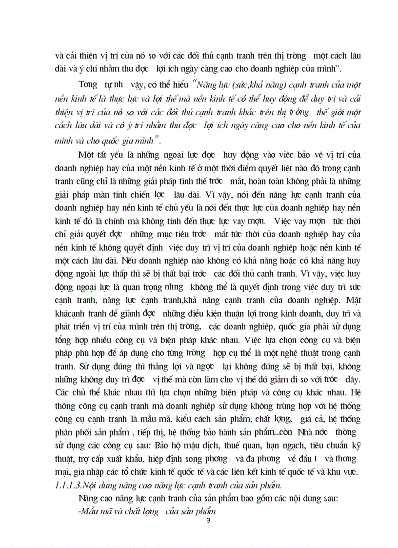image for page Nâng cao năng lực cạnh tranh của sản phẩm dệt may Việt Nam trong điều kiện hội nhập quốc tế 1