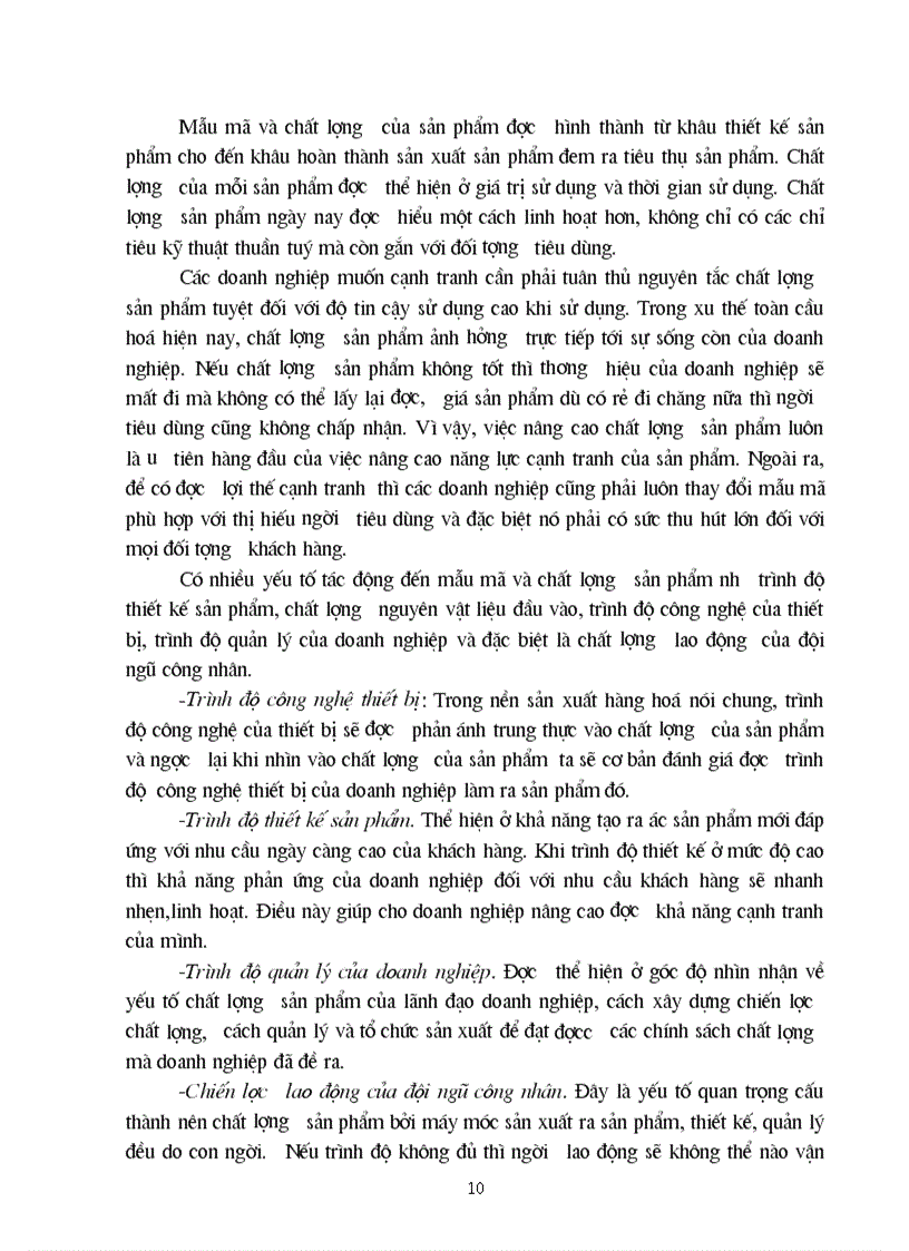 image for page Nâng cao năng lực cạnh tranh của sản phẩm dệt may Việt Nam trong điều kiện hội nhập quốc tế 1