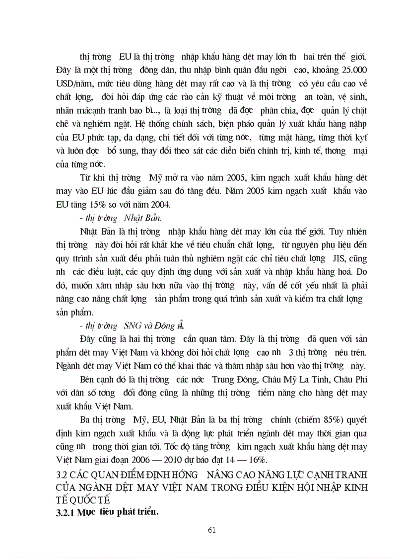 image for page Nâng cao năng lực cạnh tranh của sản phẩm dệt may Việt Nam trong điều kiện hội nhập quốc tế 1