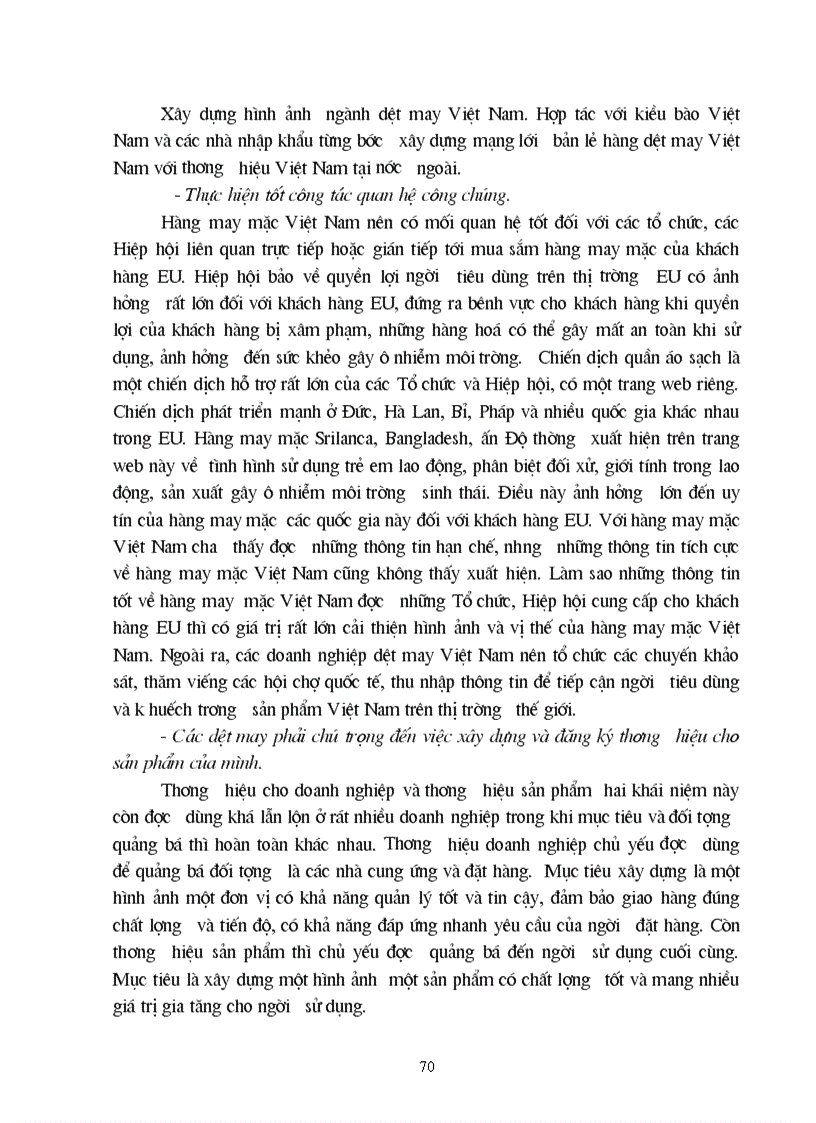 image for page Nâng cao năng lực cạnh tranh của sản phẩm dệt may Việt Nam trong điều kiện hội nhập quốc tế 1