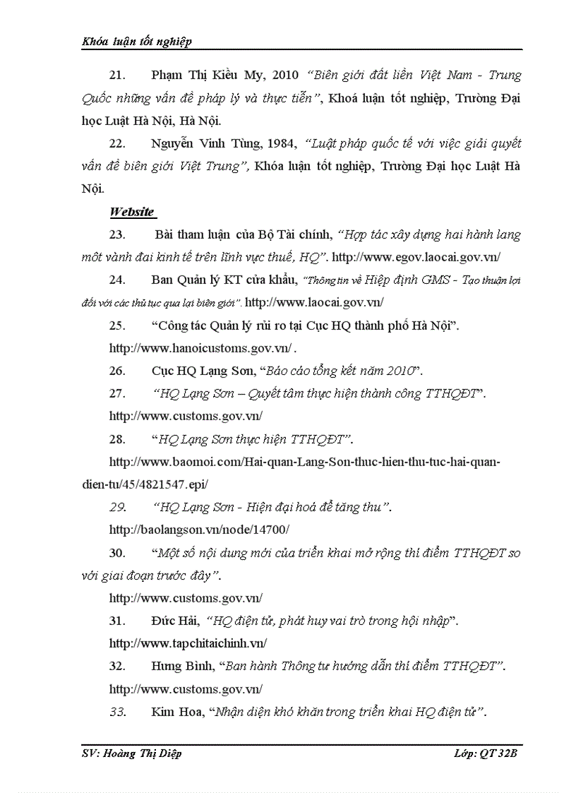 image for page Thực trạng thực hiện thủ tục hải quan điện tử đối với hàng hóa xuất nhập khẩu qua biên giới trên địa bàn tỉnh Lạng Sơn và những giải pháp nhằm hoàn thiện pháp luật trong lĩnh vực này